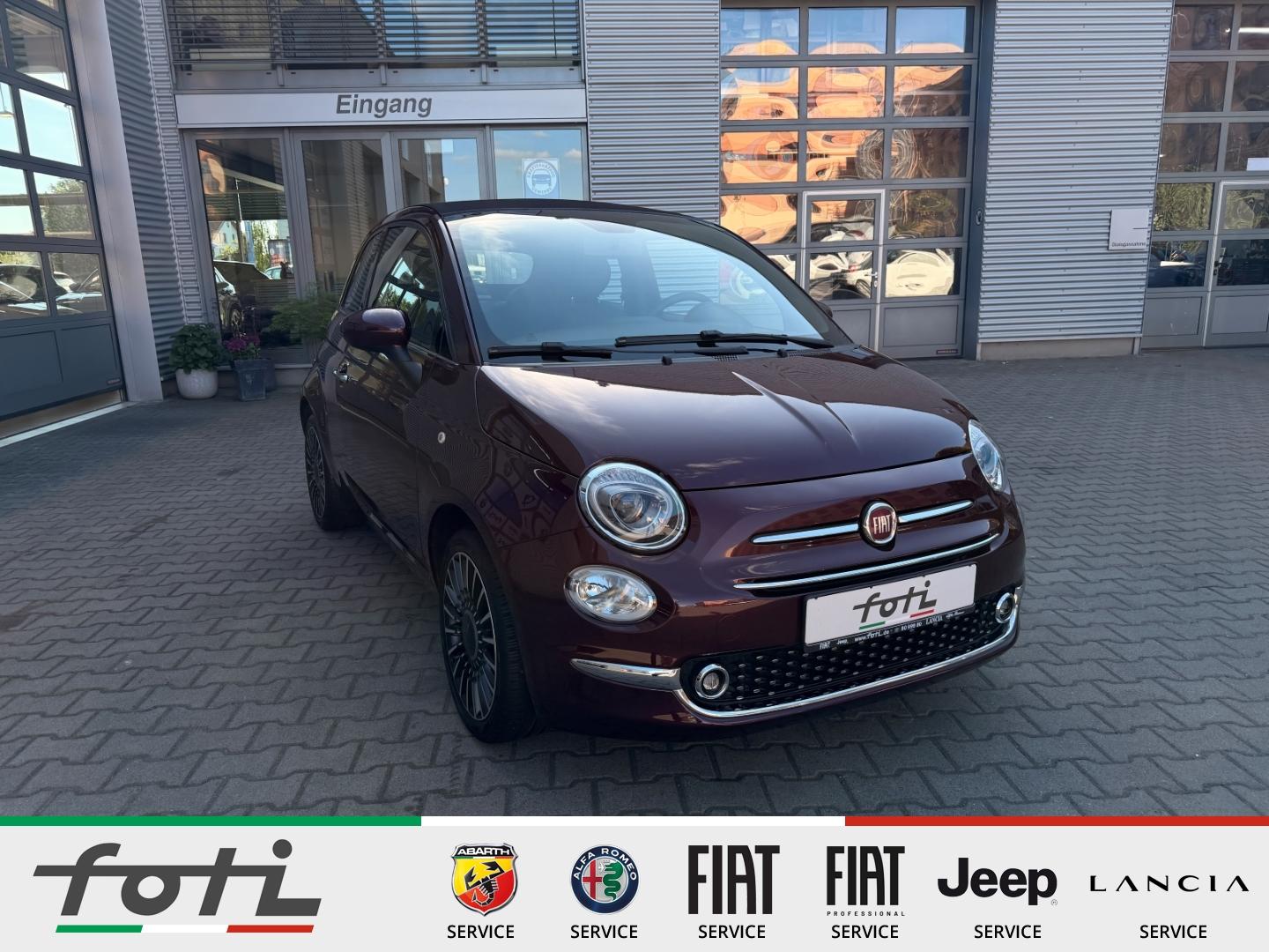Fiat 500C Star 1.2 8V 69PS Automatik Leder Navi PDC