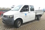 Volkswagen T5 Transporter Pritsche Doppelkabine 4M /1. HAND - Volkswagen T5: Pritsche Doppelkabine