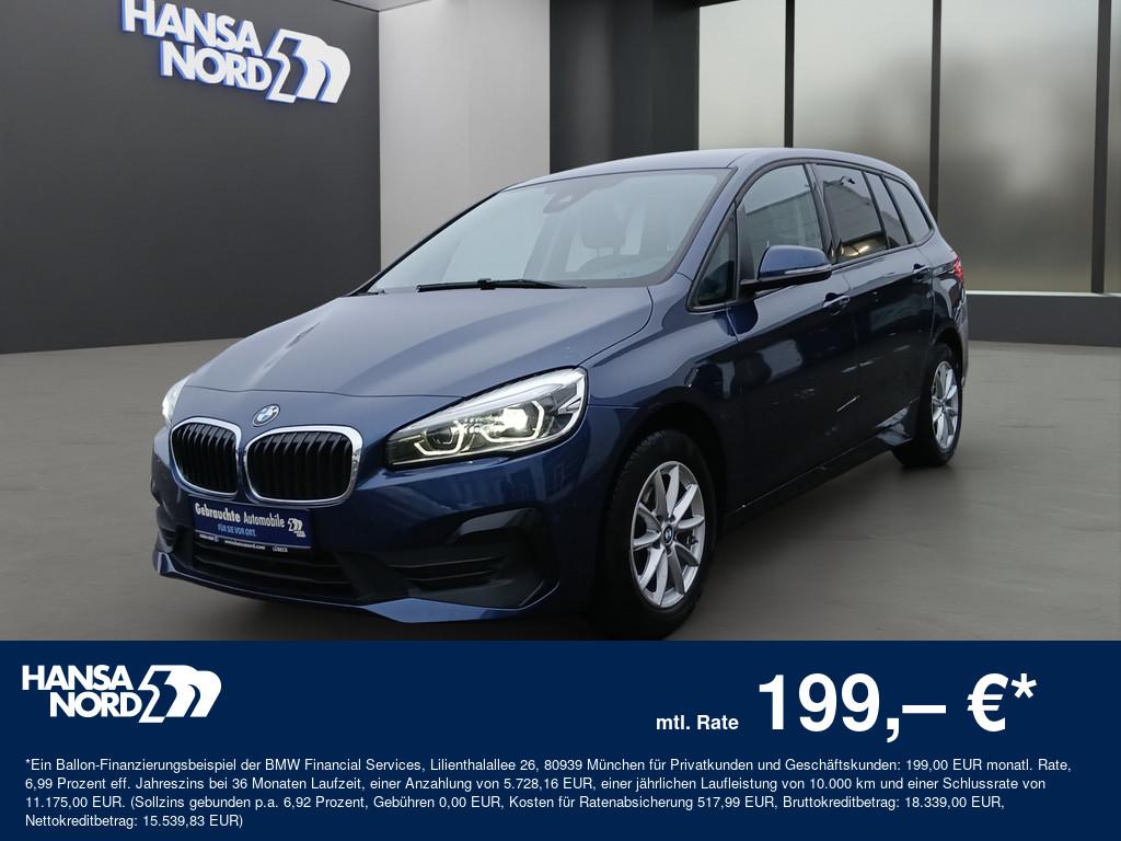 BMW 216d Gran Tourer ADVANTAGE LED NAVI PDC SHZ AHK