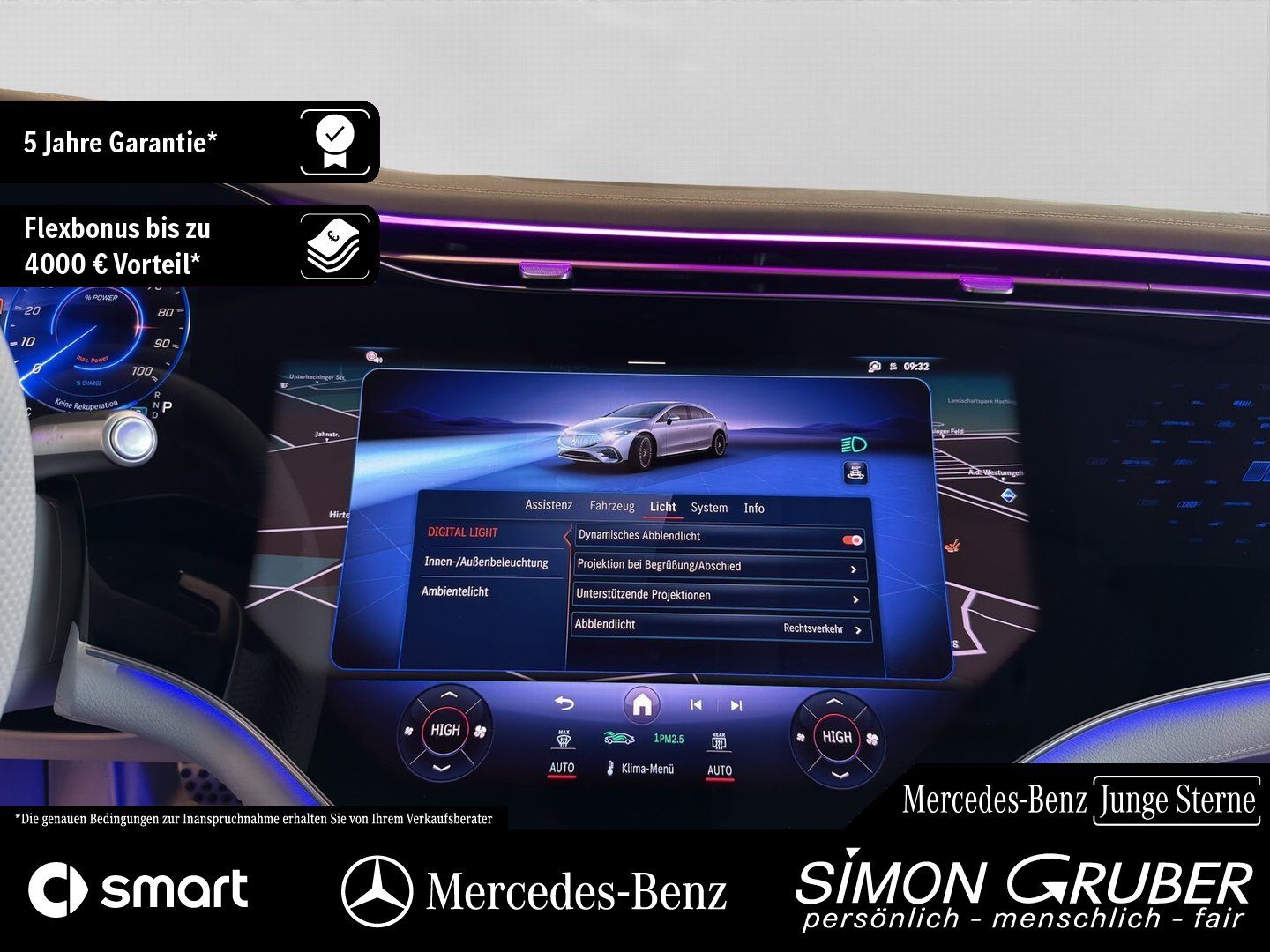 Fahrzeugabbildung Mercedes-Benz EQS 53 4M+ AMG Guard360 TV HUD 4*Massage