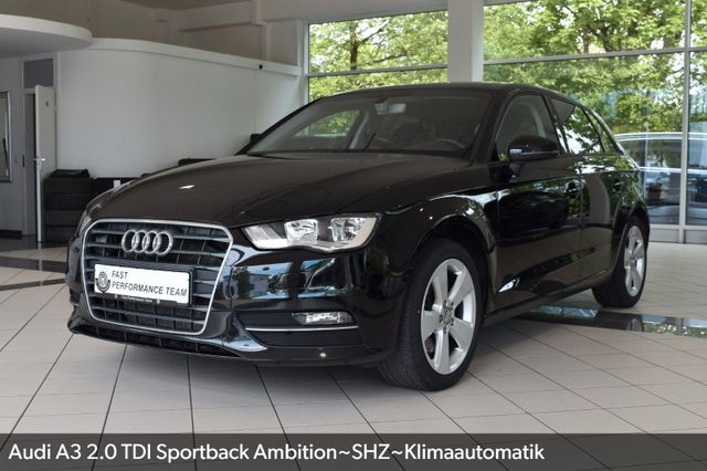 AUDI A3 2.0 TDI Sportback ambition~Klima~SHZ~DAB