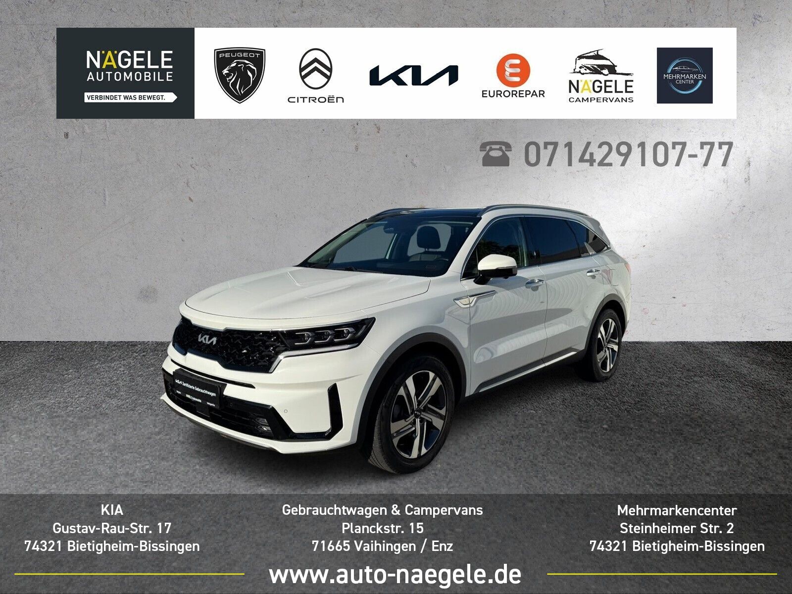 KIA Kia Sorento 1.6 T-GDI HEV Spirit|ACC+NAVI+LEDER+PA