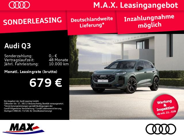Q3 S-LINE e-hybrid 200 kW *0,5% Verst.* #TECH-PL