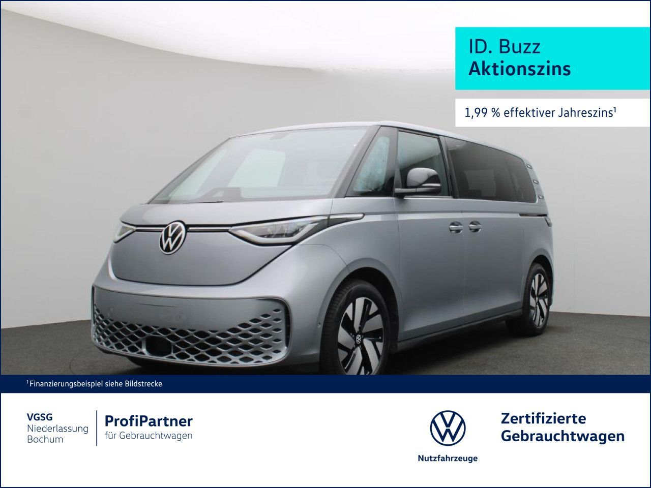 Volkswagen ID. Buzz lang Goal AHK Sitzhzg. Klima Navi LED