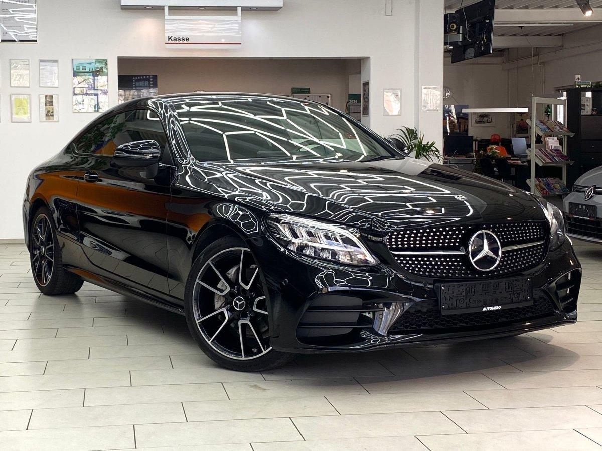 Mercedes-Benz C 180 Coupe AMG-Line Automatik Navi Leder RueFaK