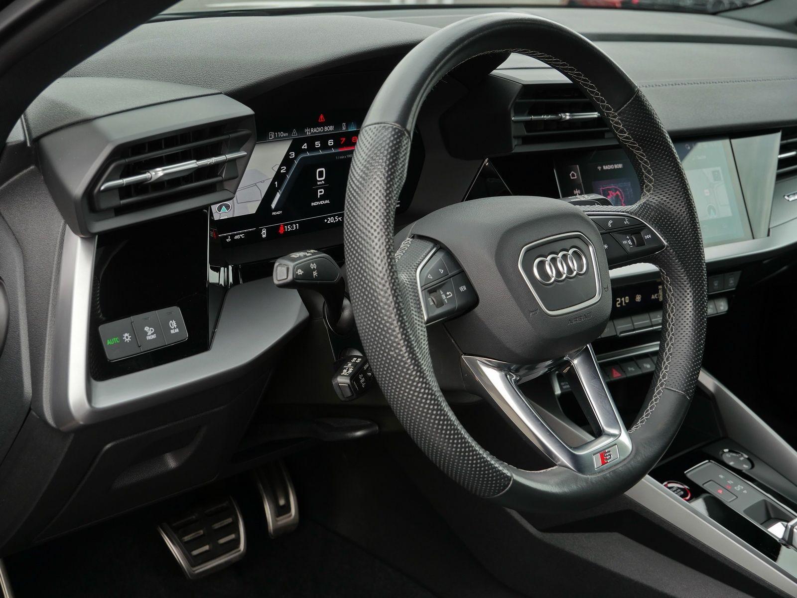 Audi S3 Sportback TFSI quattro Matrix*Schwarz*RFK*ACC, миниатюра 20