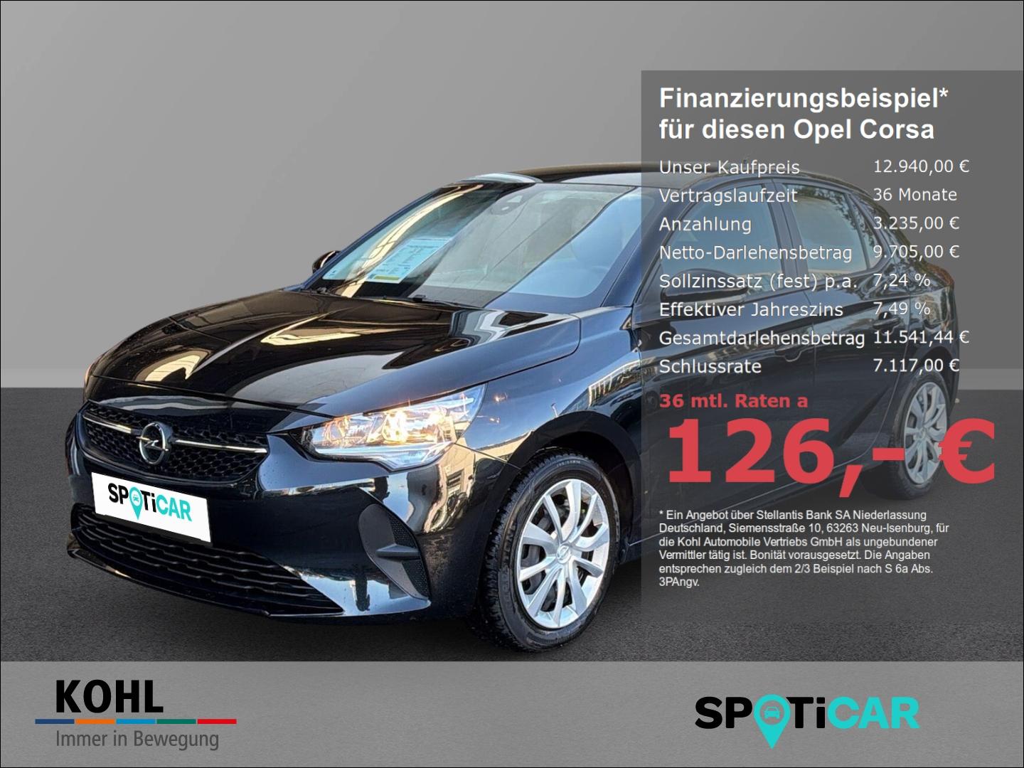 Opel Corsa F Edition 1.2 101 PS SHZ Rückfahrkam. Klim