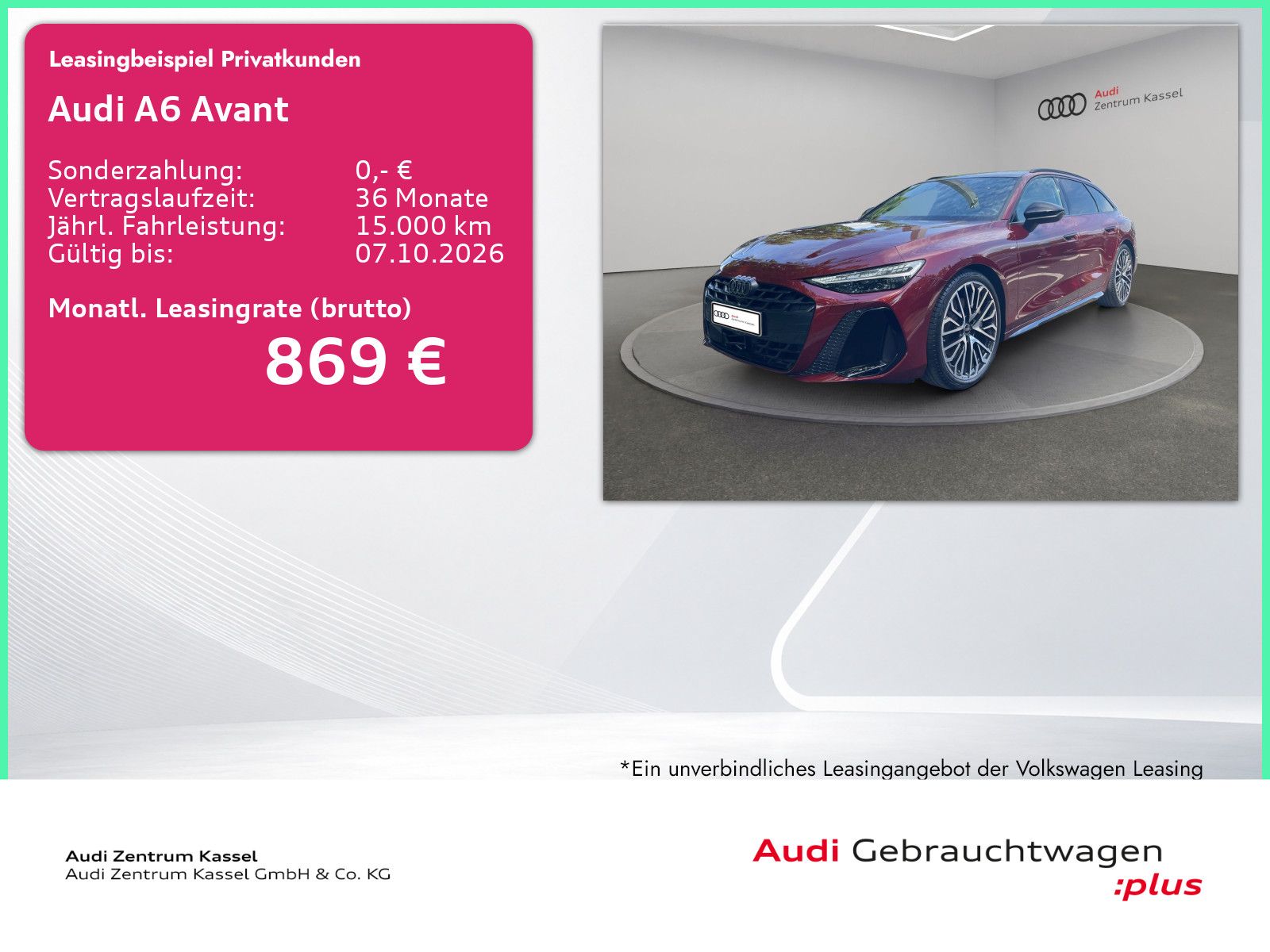 Audi A6 Avant TDI quattro Matrix B&O Pano HuD 360°