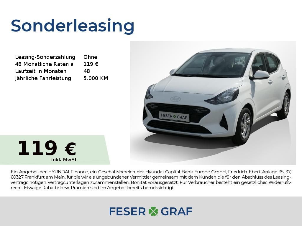 Hyundai i10 SELECT NAVI KAMERA LED-TFL USB KLIMA