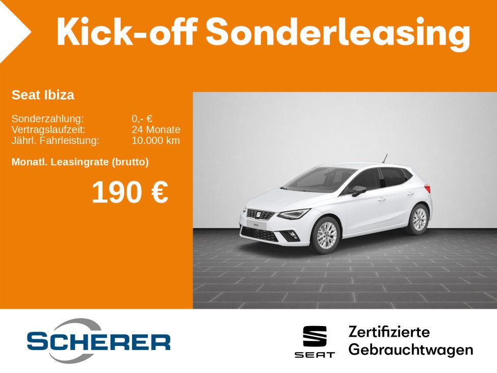 Ibiza Xcellence 1.0 TSI DSG NAVI RFK SHZ GJR