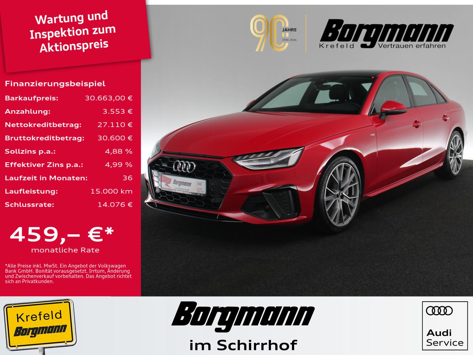 Audi A4 Lim. 40 TDI quattro S line LED B&O NAVI SHZ