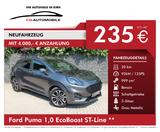 Ford Puma 1,0 EcoBoost ST-Line #RATE ab 235,-€/Monat - Ford Puma Tageszulassungen