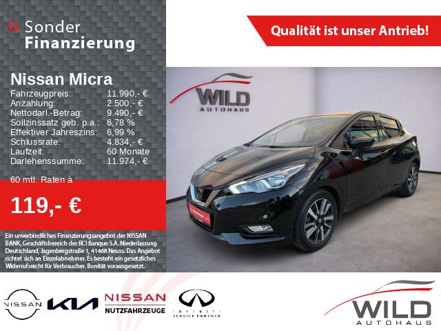 Nissan Micra 0.9 IG-T N-Connecta,360° CAM, Bose-Sounds.