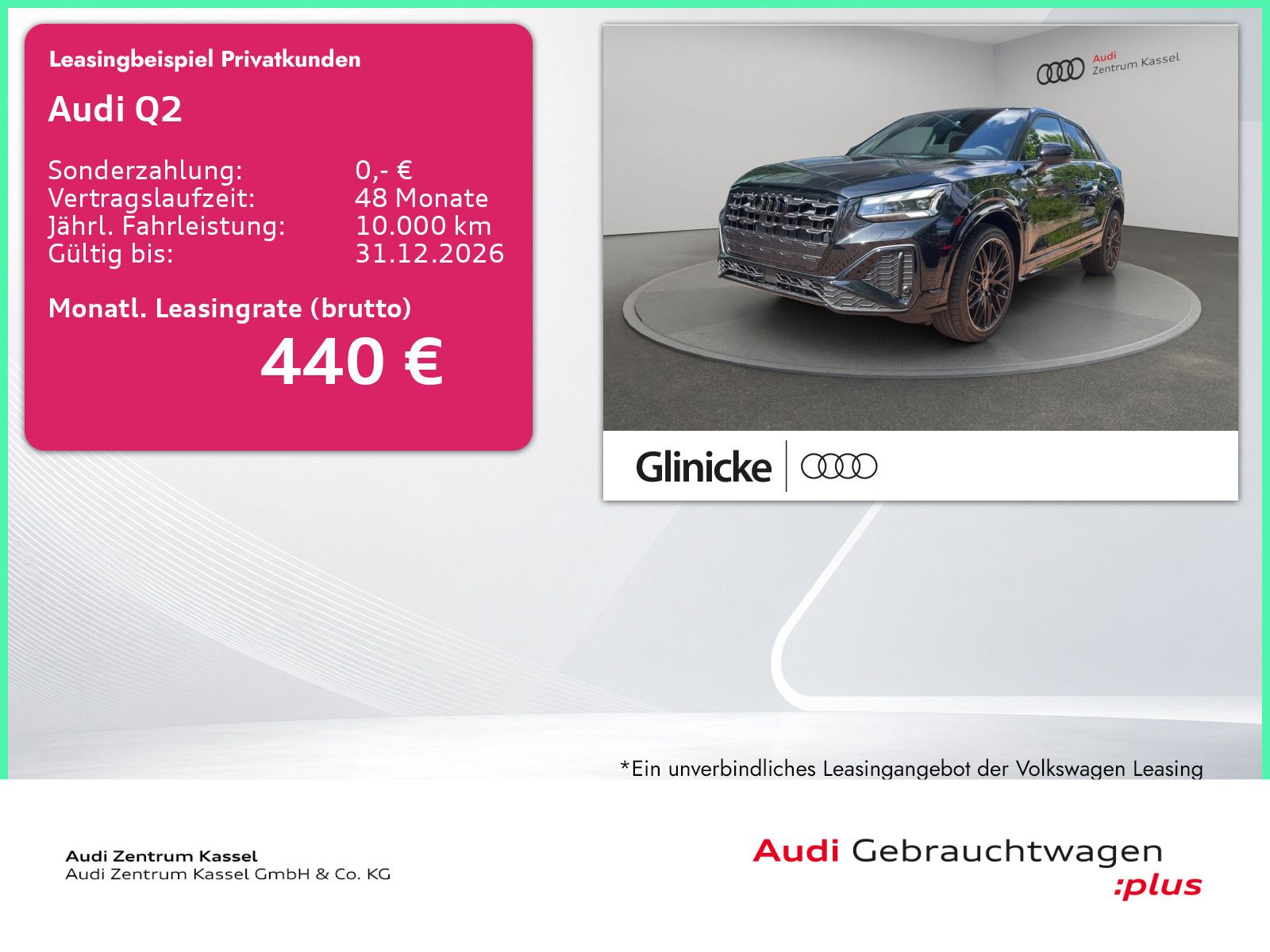 Audi Q2 S line Matrix LED CarPlay Leder RÜ 19"