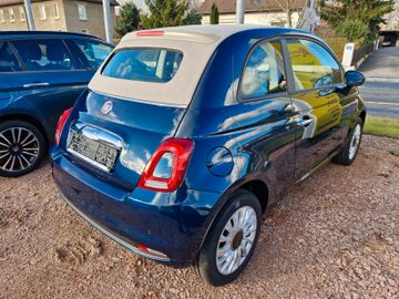 Fiat 500 Cabrio- 7" DAB Radio-Verdeck Elfenbein