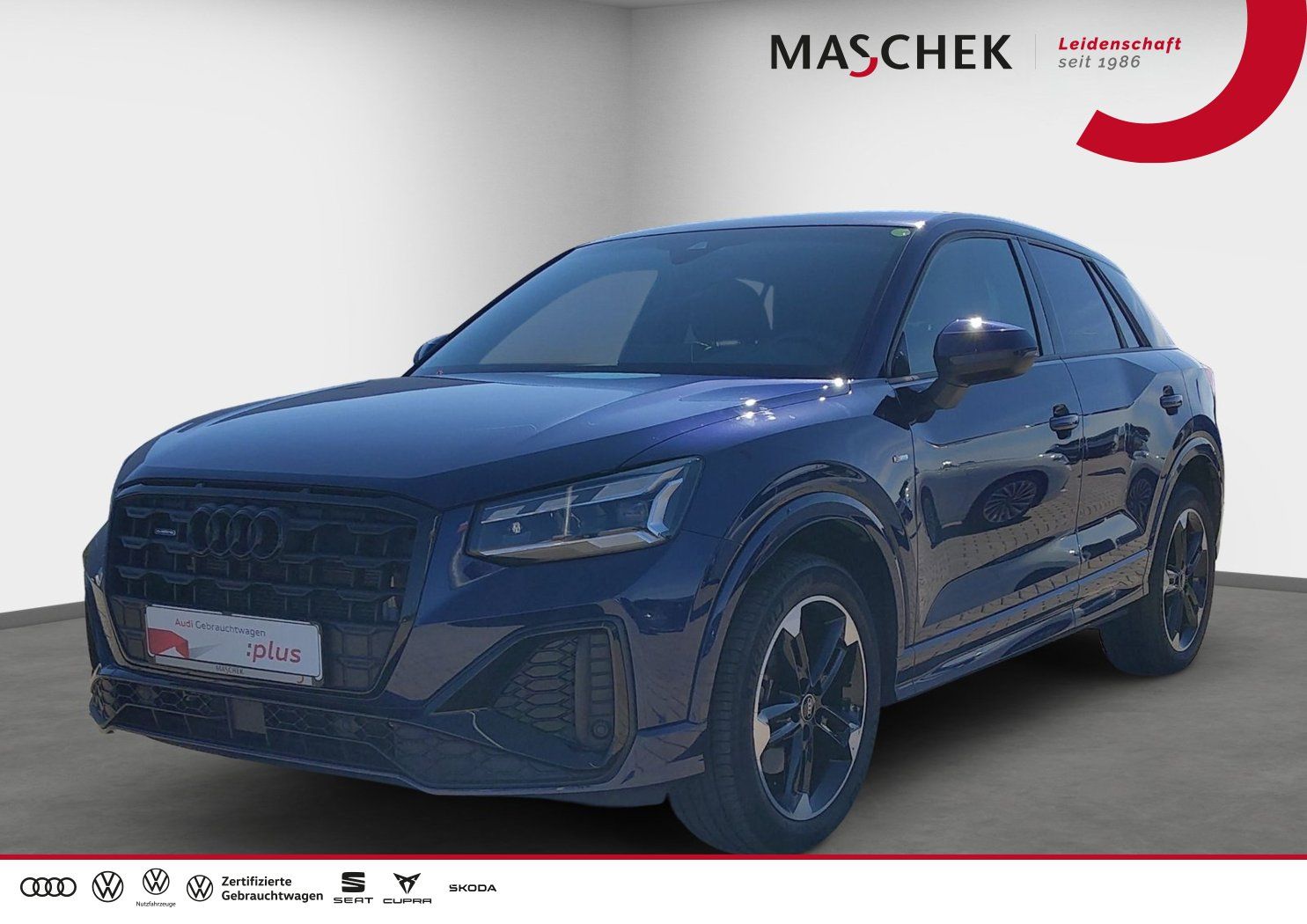 Audi Q2 — Audi Q2 S line 40 TFSI Q S tronic 2x S line Matrix Bl
