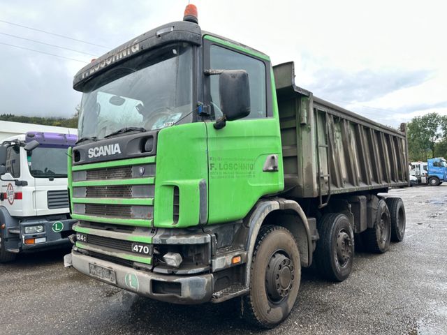 Scania R124C 470 KIPPER*8X4*EURO3*