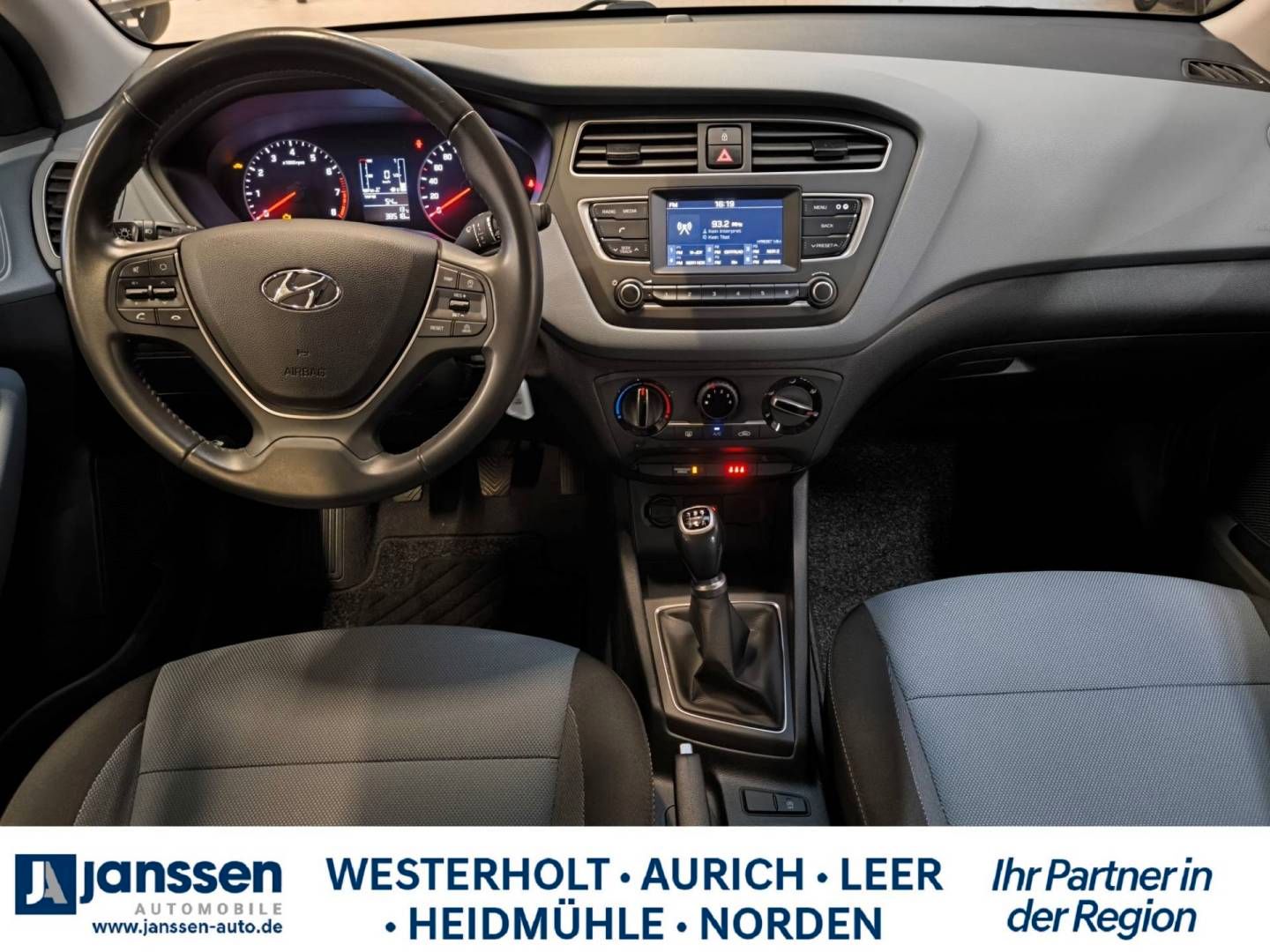 Fahrzeugabbildung Hyundai New i20 5-Türer Facelift MJ20 1.2 Benzin M/T 75