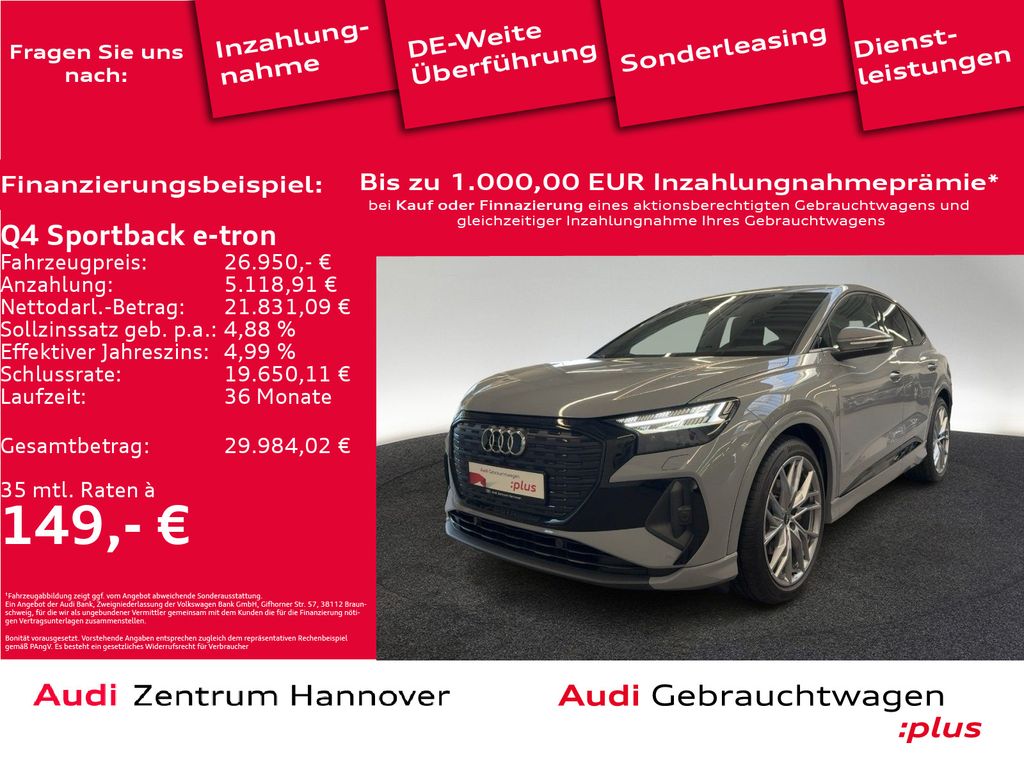Q4 Sportback e-tron 35 Matrix Kamera Navi