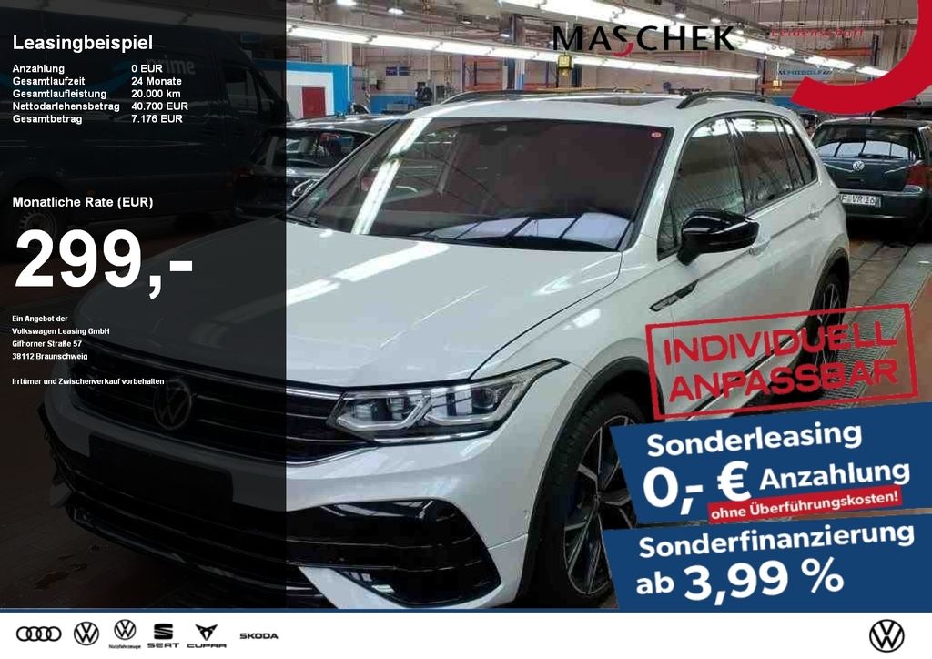 Volkswagen Tiguan R *Sonderleasing* AKRAPOVIC *83.6NP* AHK