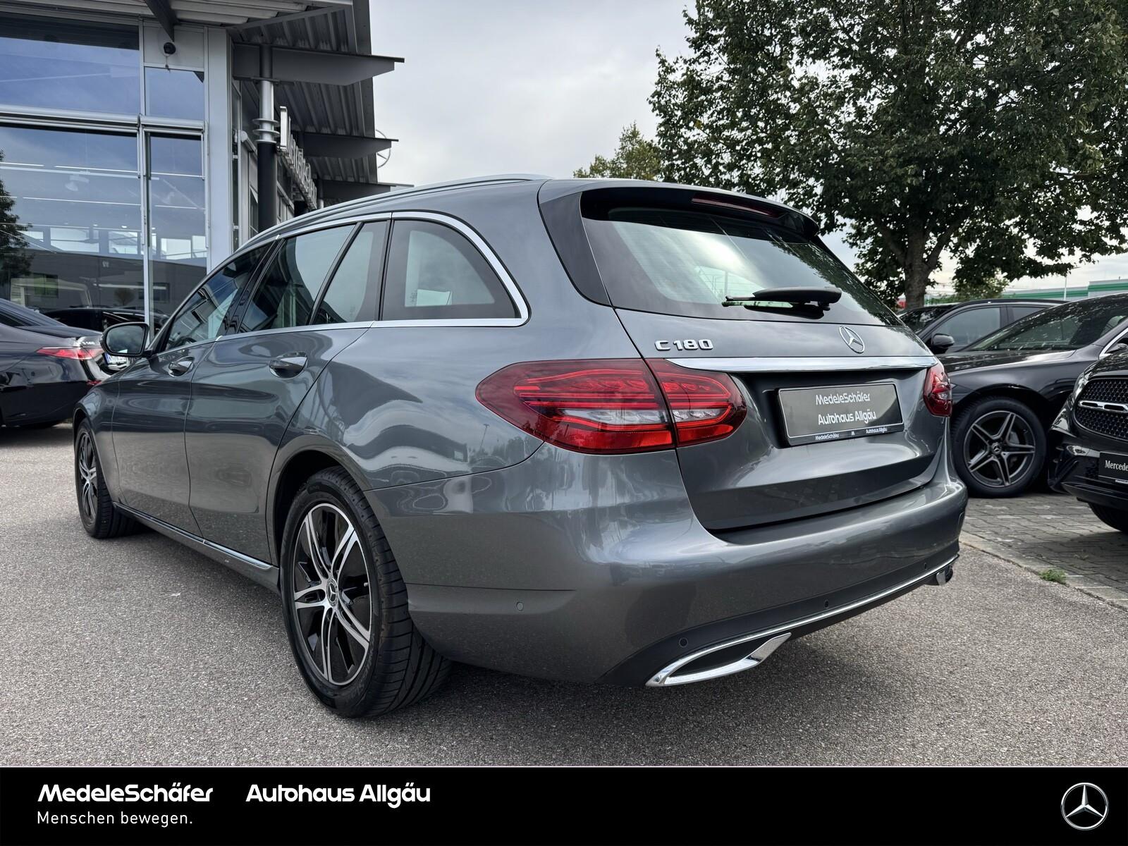 Mercedes-Benz C-Class T Avantgarde 9G LED AHK Kam Totwin Komfort, миниатюра 4