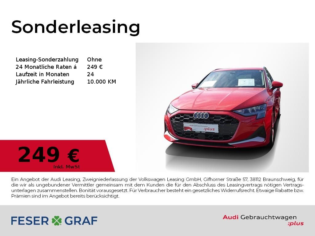 Abbildung Leasingangebot Audi A3 Sportback 35 TFSI advanced CarPlay LED Sitzh.