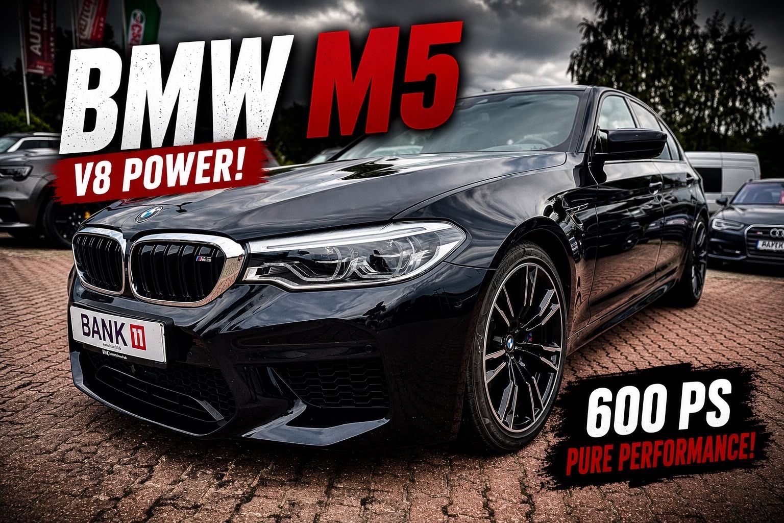 BMW M5 Deutsches Fahrzeug Carbon Hud NO OPF