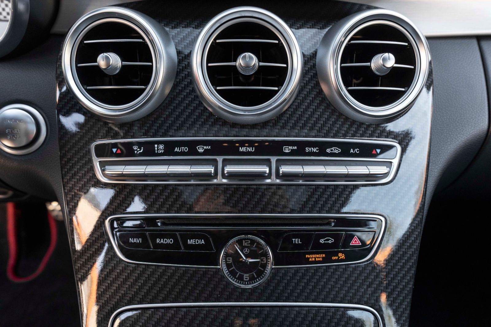 Fahrzeugabbildung Mercedes-Benz C 43 AMG C63 Optik BURMESTER CARBON KAM LED NAV
