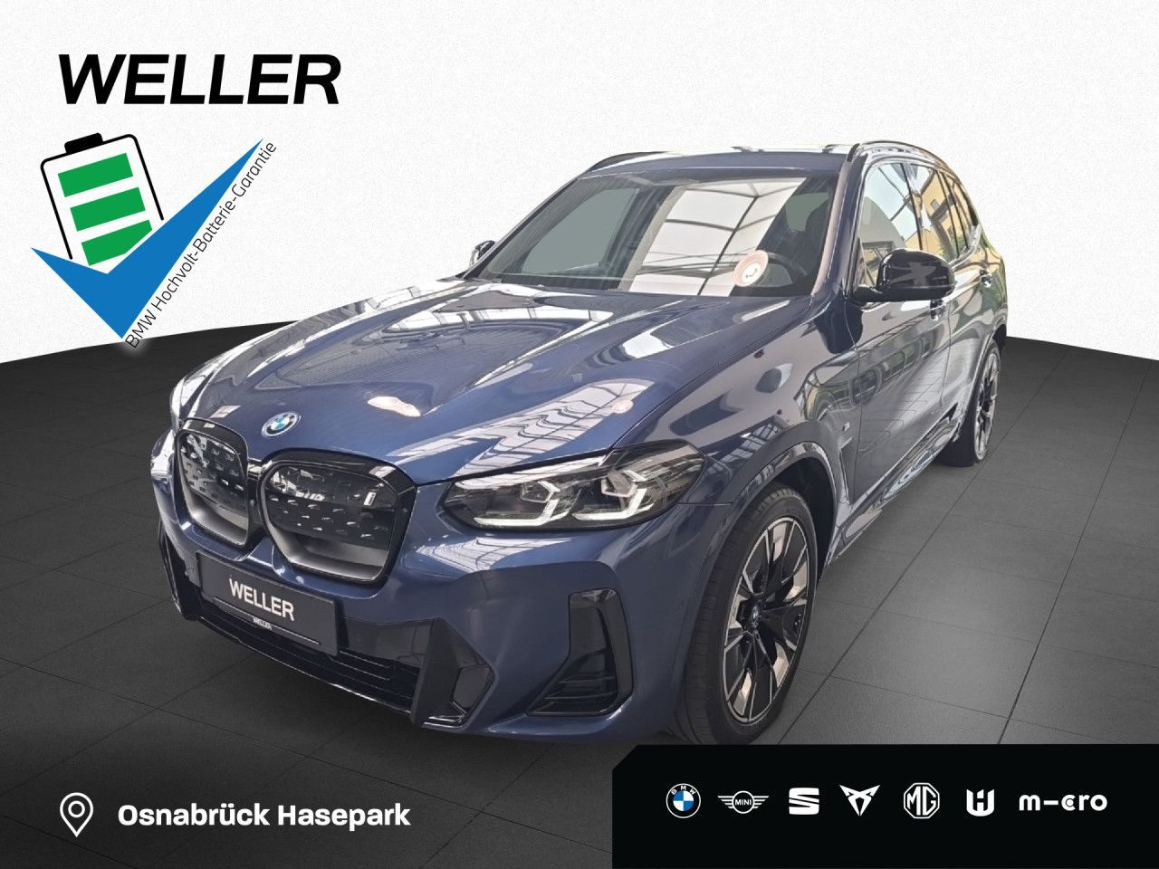BMW iX3 M Sport SpoSi DaProf St+Go AdLED HUD Navi
