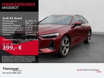 Audi Leasingangebot: Audi A5 Avant TFSI LM20 AHK LED+ SPORTSITZE