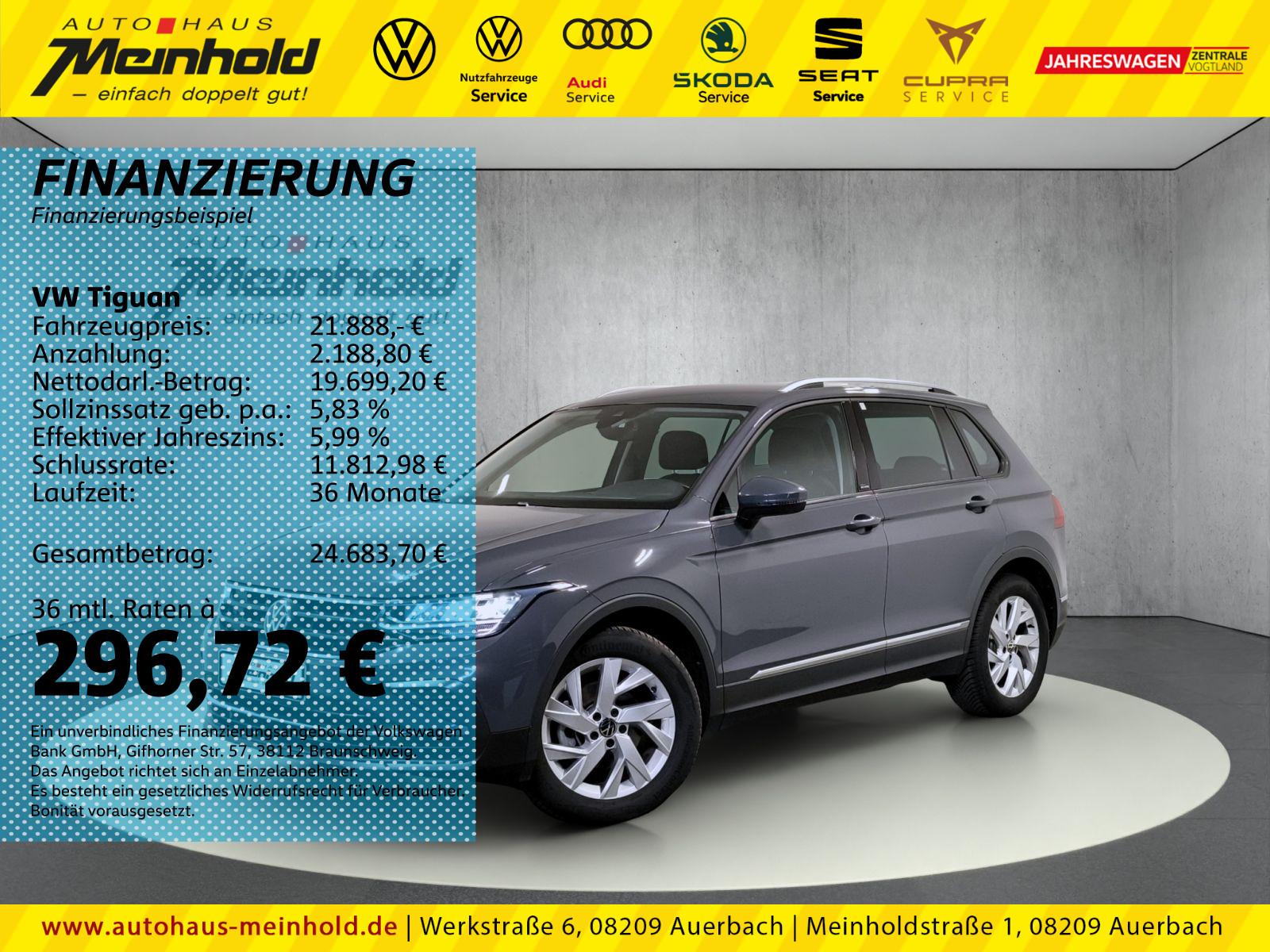 Volkswagen Tiguan 1.5 TSI Active, Kamera, el. Heckklappe