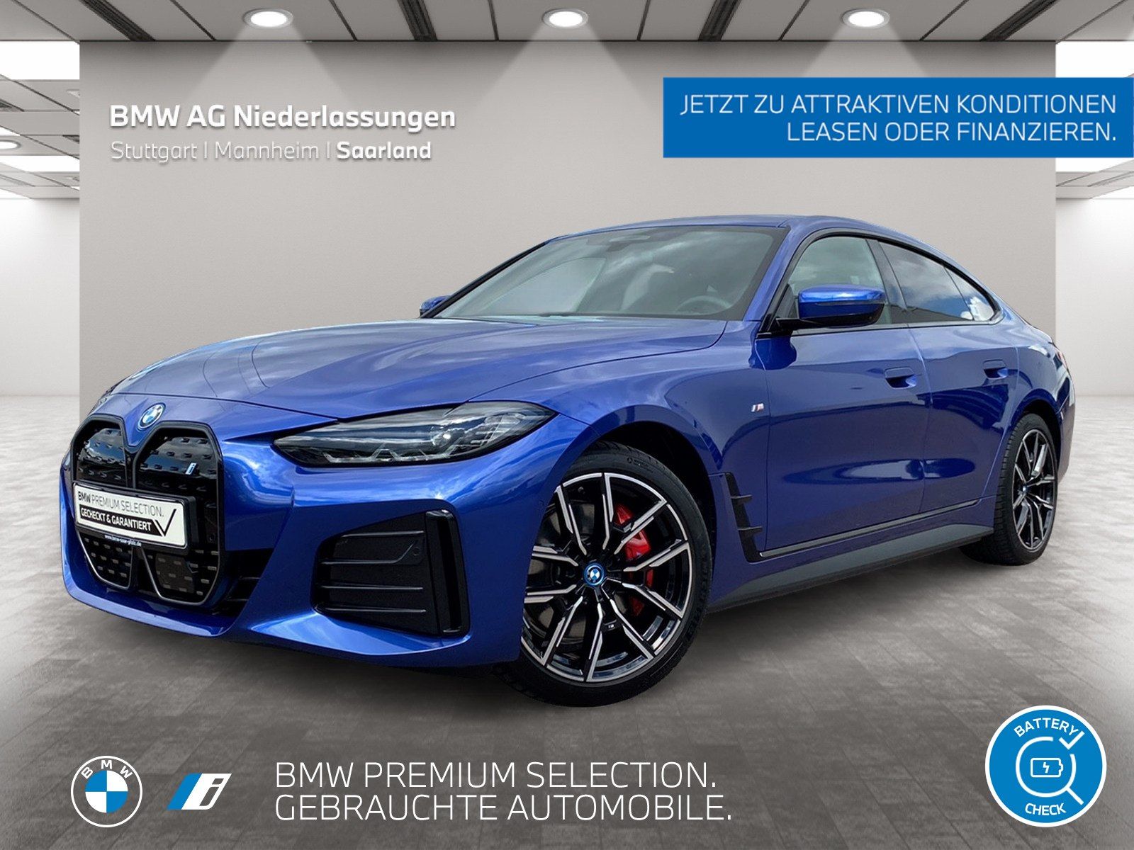 BMW i4 eDrive40 Gran Coupé M Sport AHK Harman/K