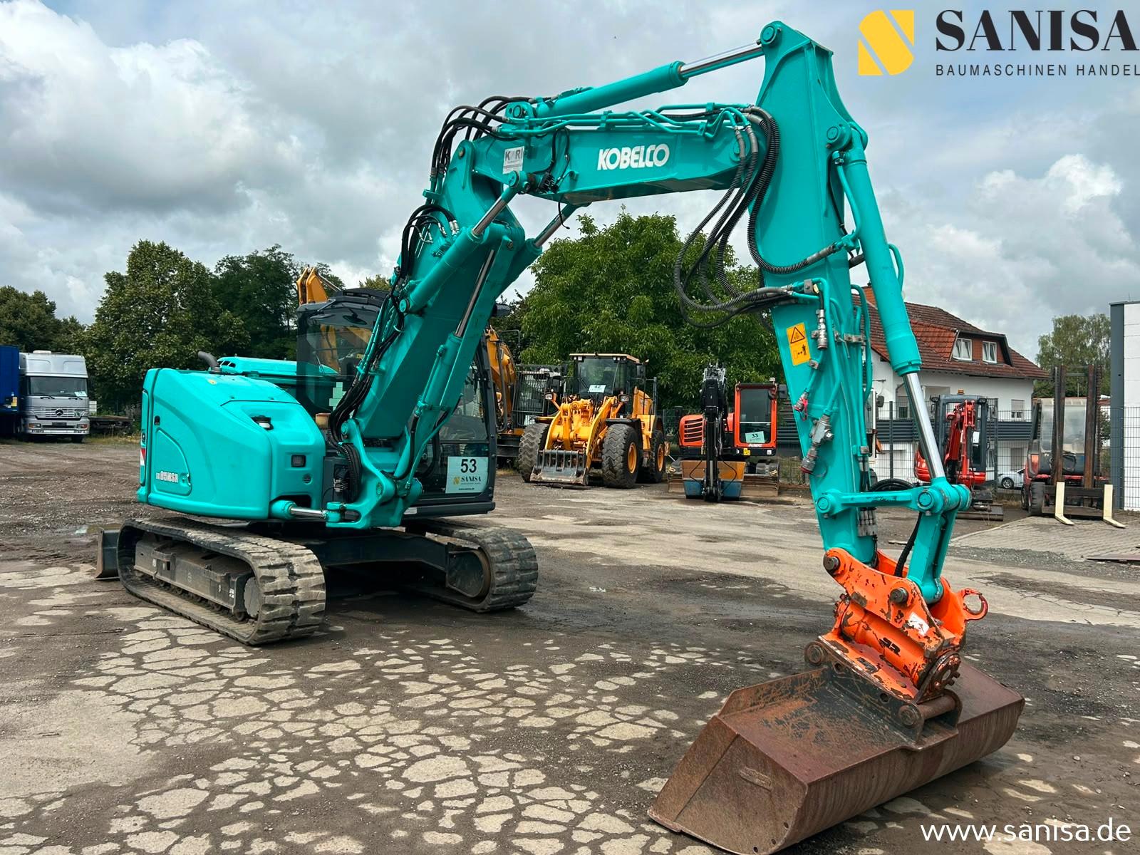 Kobelco SK85MSR-7/Powertilt/Hyd. Verstell/2xLöffel/Klima