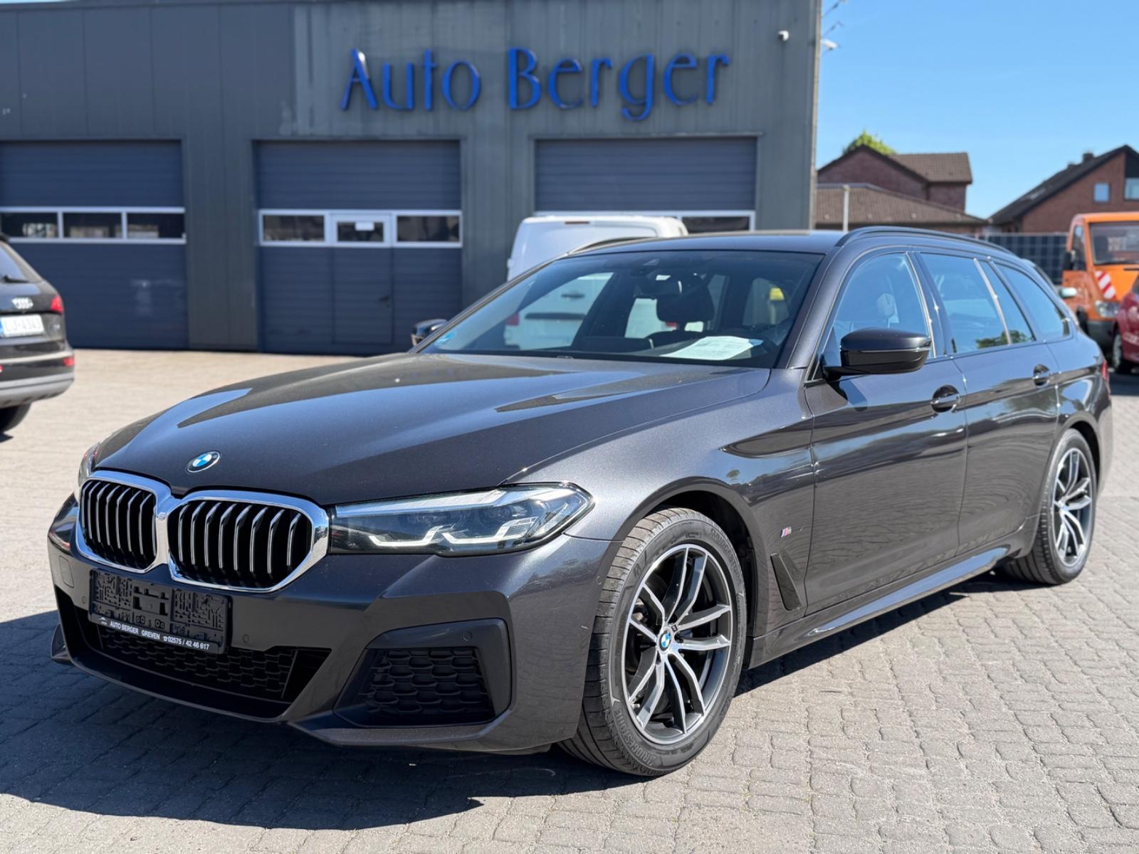 BMW 520 d M Sport Paket-Kamera-LED-el. Sitze-1 Hand