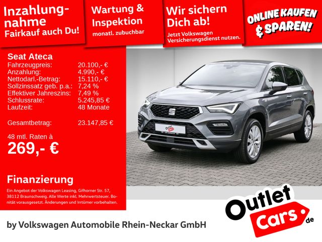 SEAT Ateca 1.5 TSI Style DSG Navi PDC LED UVM