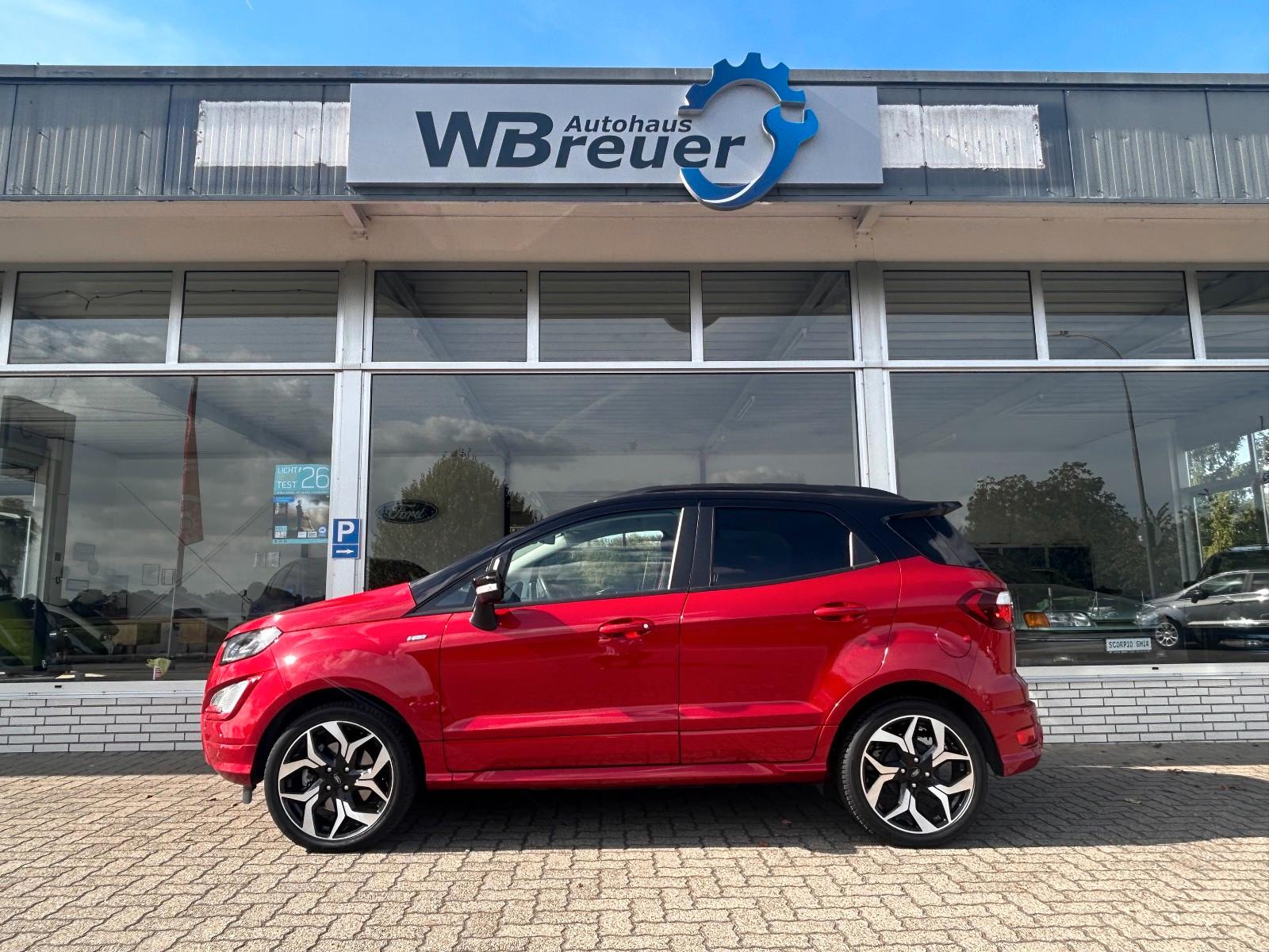 Ford EcoSport ST-Line B&O Allwetterreifen schwarz/rot