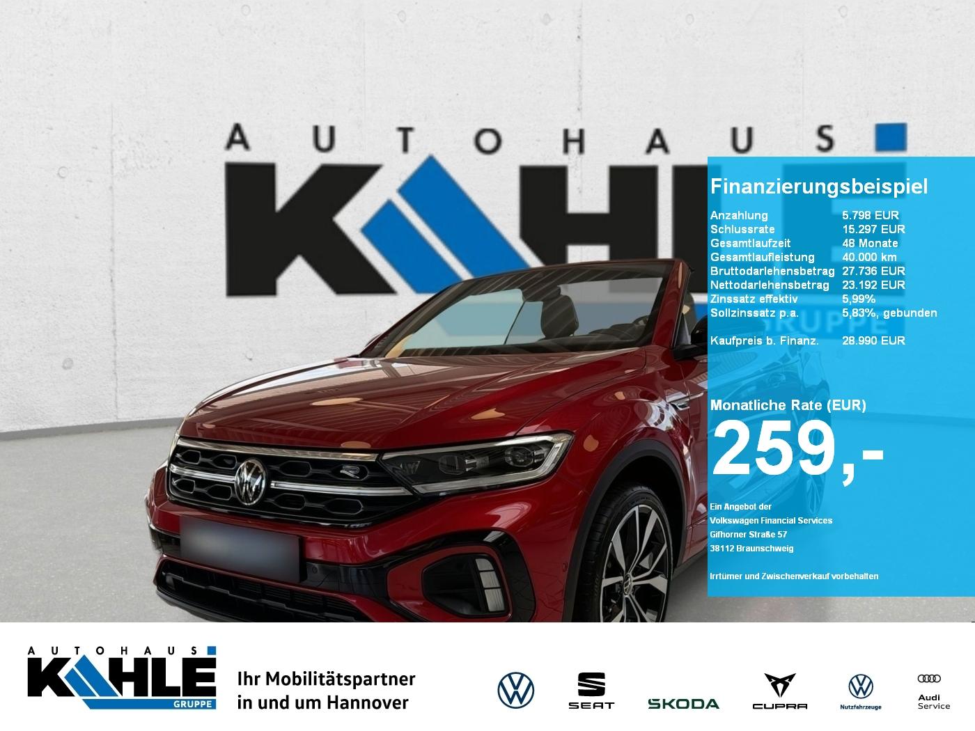Volkswagen T-Roc Cabriolet 1.5 TSI DSG R-Line