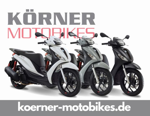 Piaggio Medley 125 E5 und Medley Sport E5