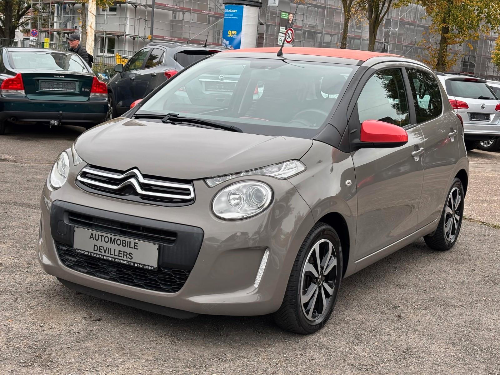 Citroën C1 Airscape Feel, Faltdach, Klima, Tempomat, Alu