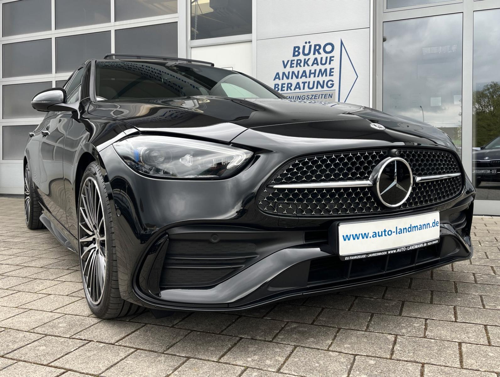 Mercedes-Benz C 300d 4M Limousine AMG PANO LEDER BURMESTER 19"