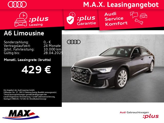 Audi A6 Limousine 45 TFSI QUATT S LINE MATRIX+KAMERA+