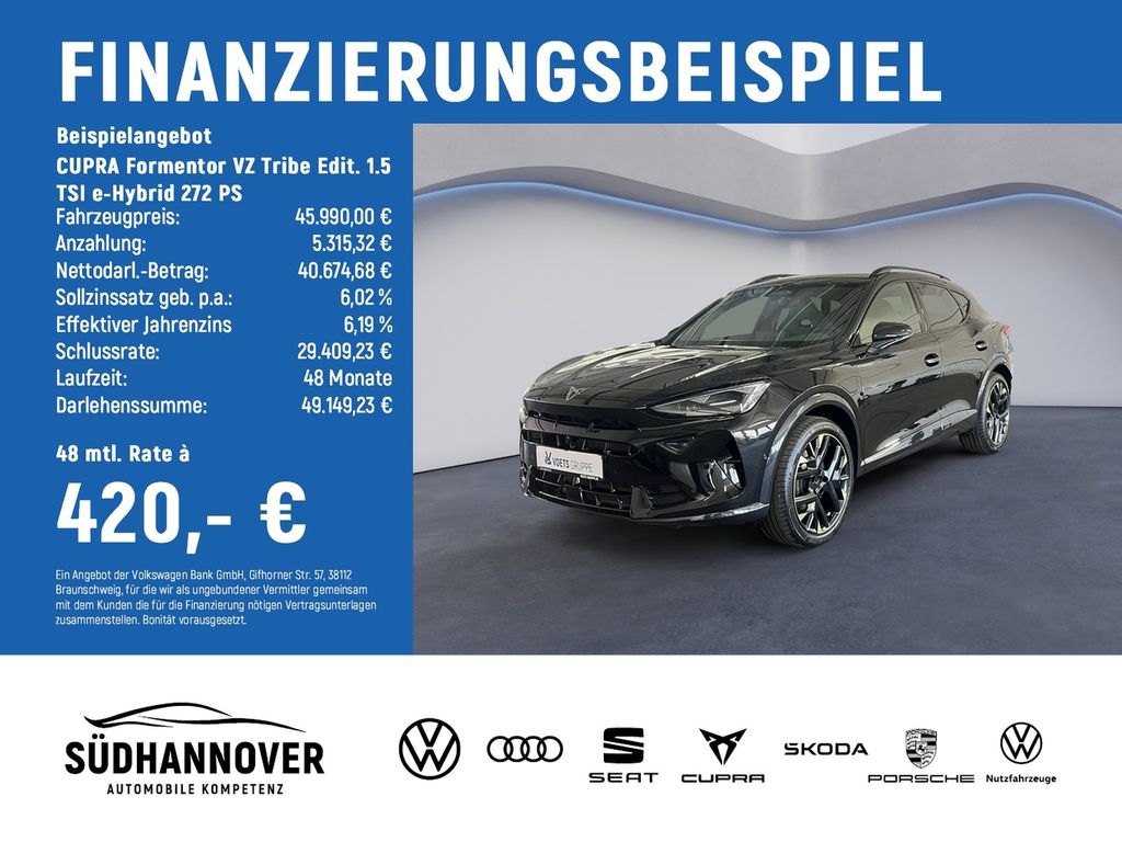 Formentor VZ Tribe Edit. 1.5 TSI e-Hybrid 272 PS