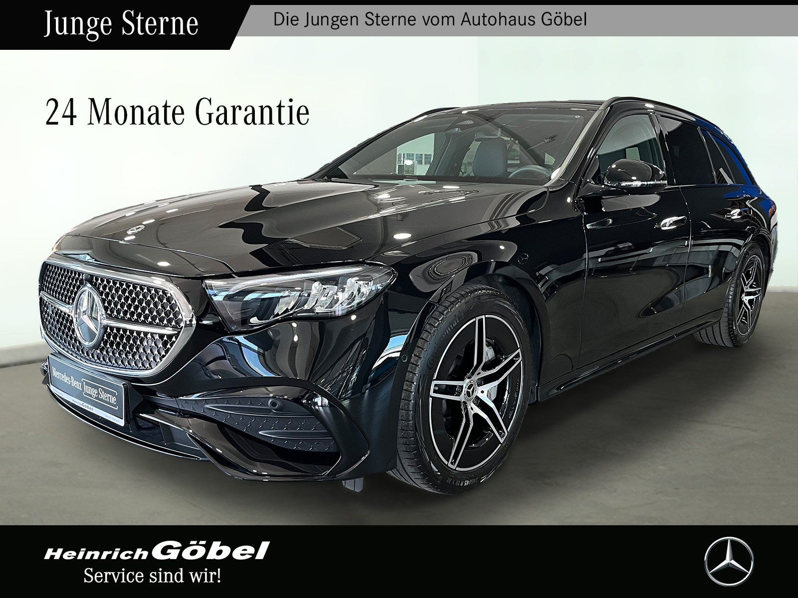 Fahrzeugabbildung Mercedes-Benz E 200 T AMG+NIGHT+DISTRONIC+LED+AMBIENTE+CARPLAY