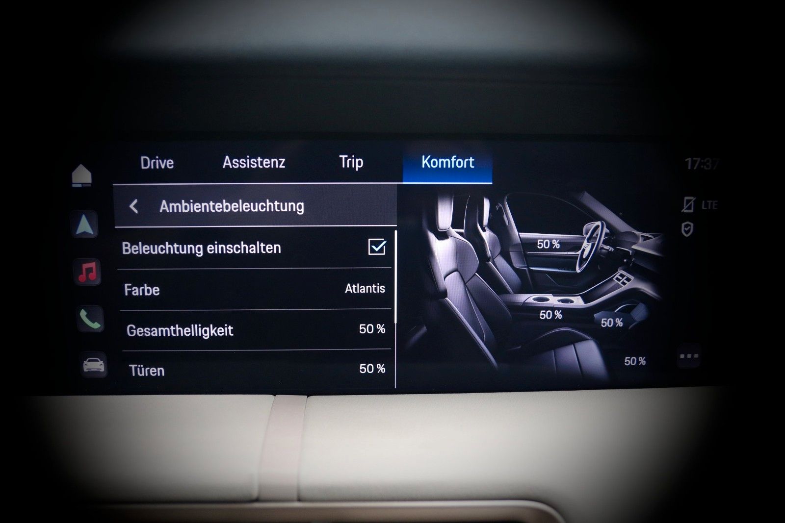 Porsche Taycan 14Wege InnoDrive Panorama 360° Bose 20 foto 19