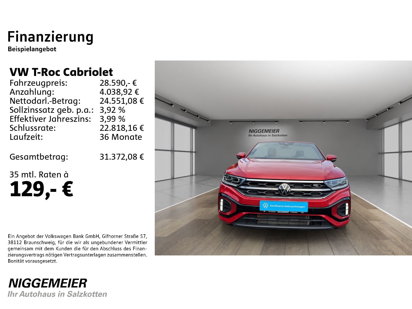 Volkswagen T-Roc Cabrio 1.5TSI DSG R-LINE NAVI AHK ACC foto 2