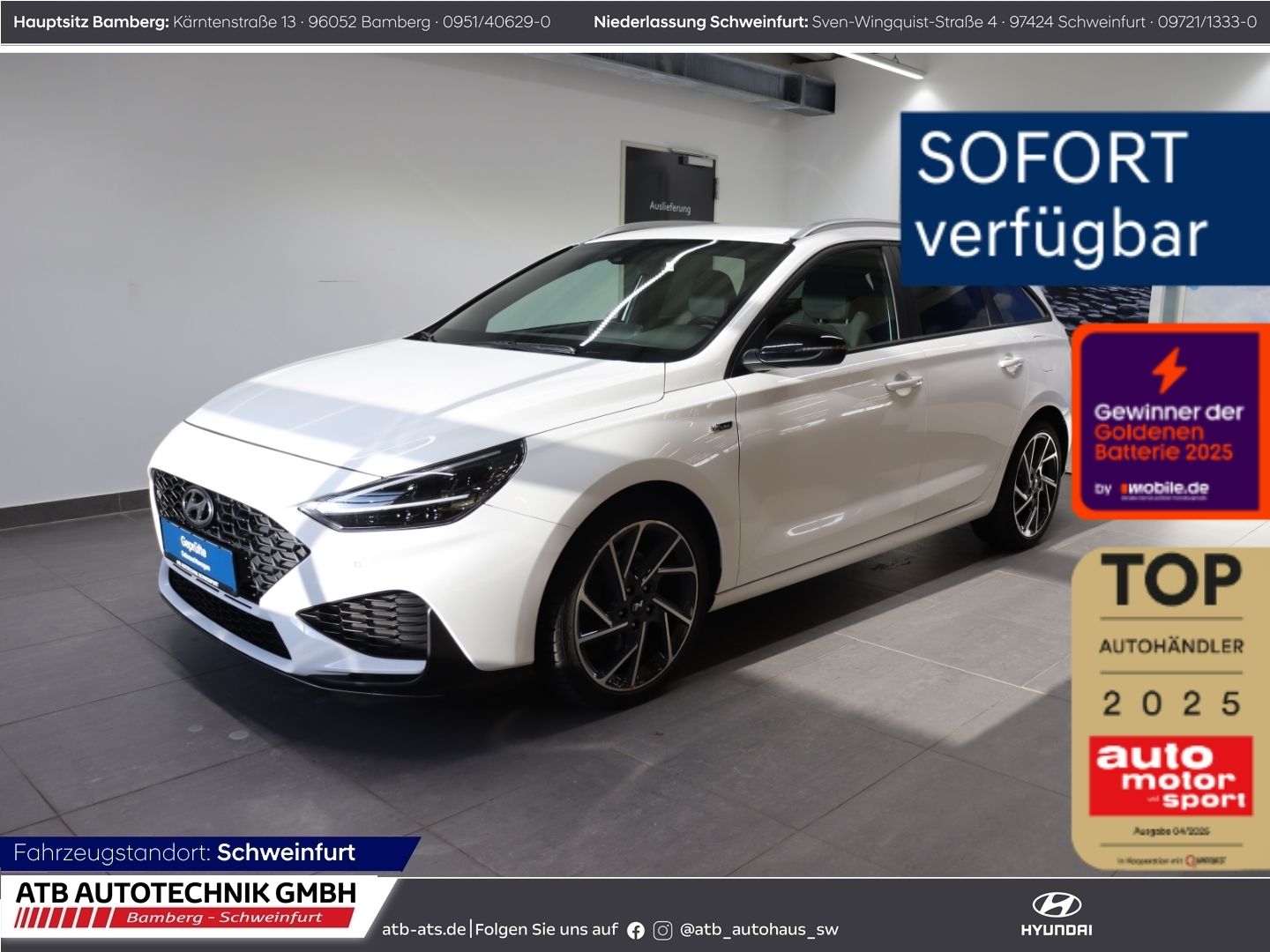 Hyundai i30 — HYUNDAI i30  Kombi N-Line 1.5 T-GDi 48V Navi LED Apple Ca