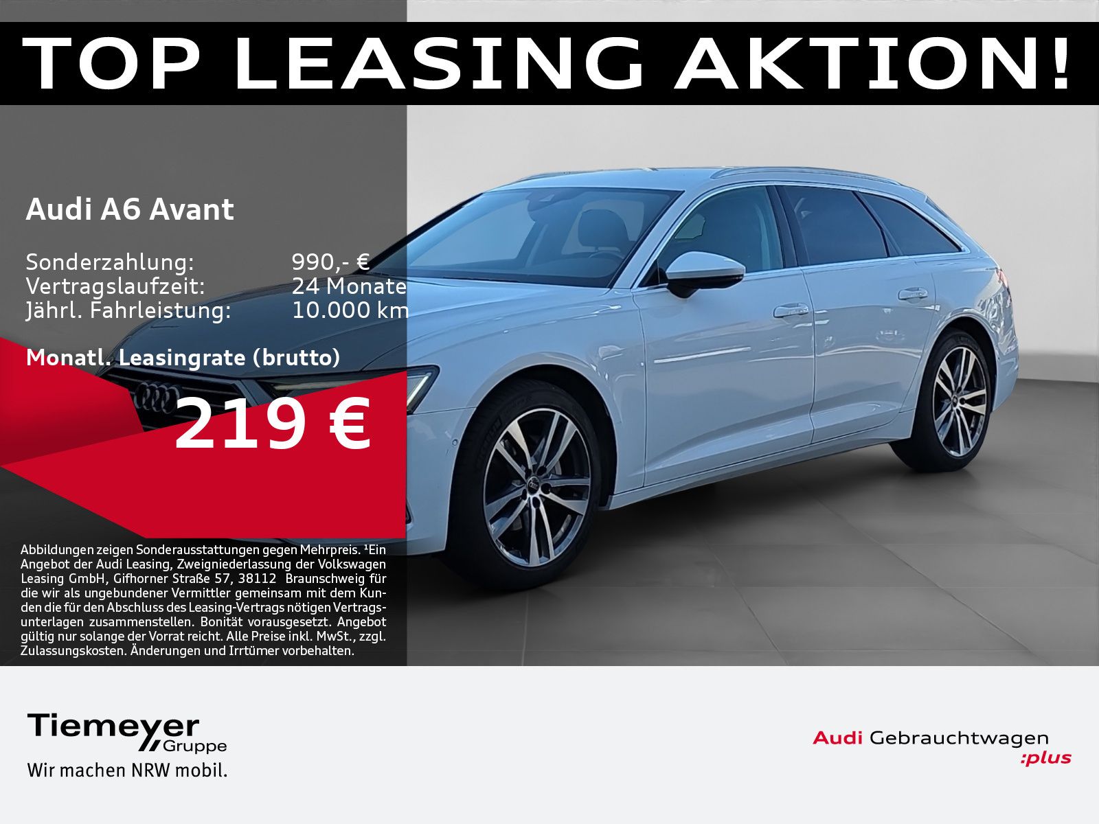 Audi A6 Avant 40 TDI Q SPORT LM19 AHK LEDER MEMORY