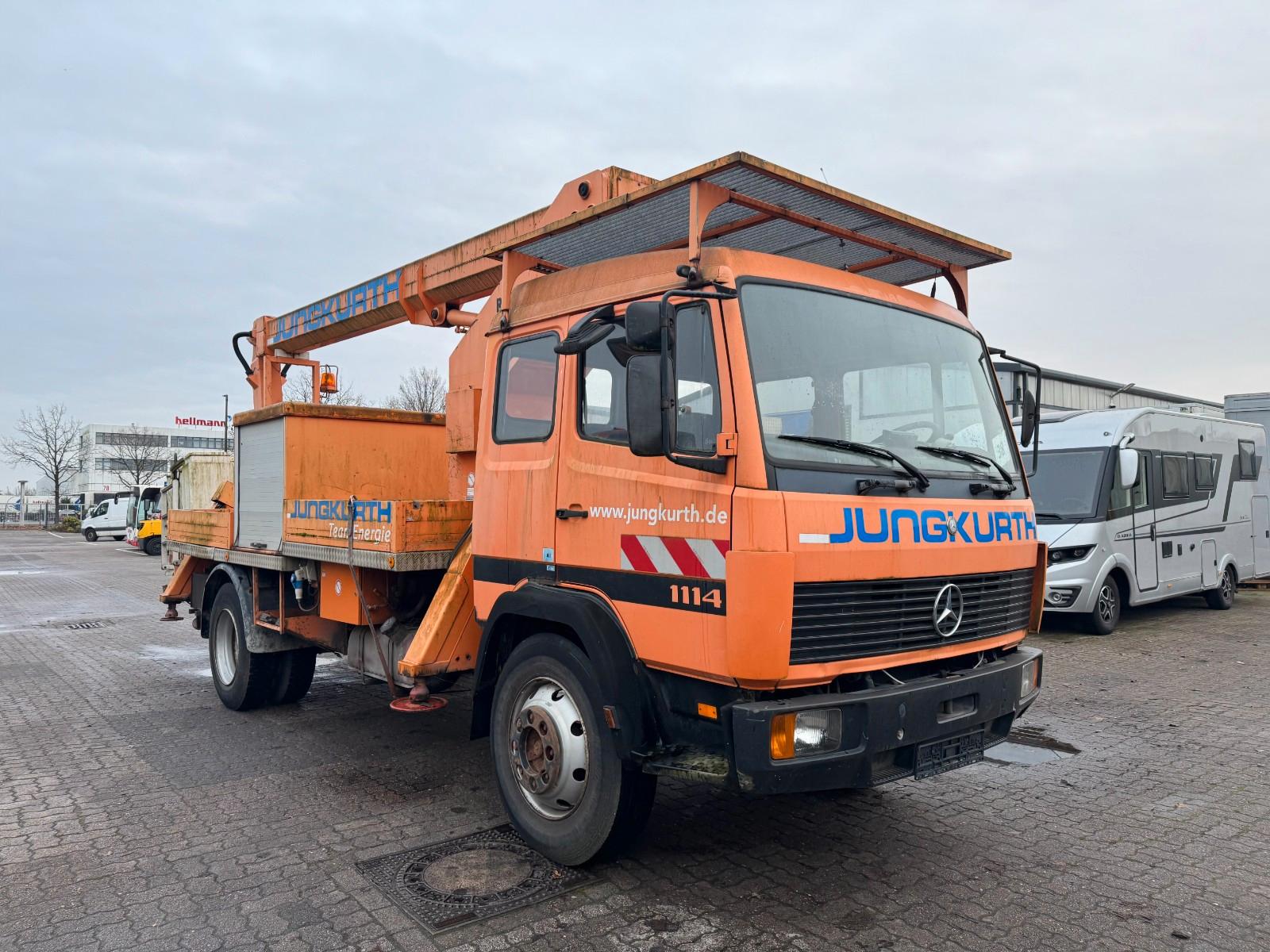 Mercedes-Benz 1114 Hebebühne Ruthmann