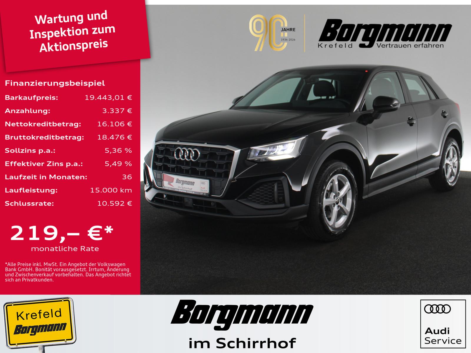 Audi Q2 30 TFSI AHK LED NAVI SITZHEIZUNG PDC KLIMA