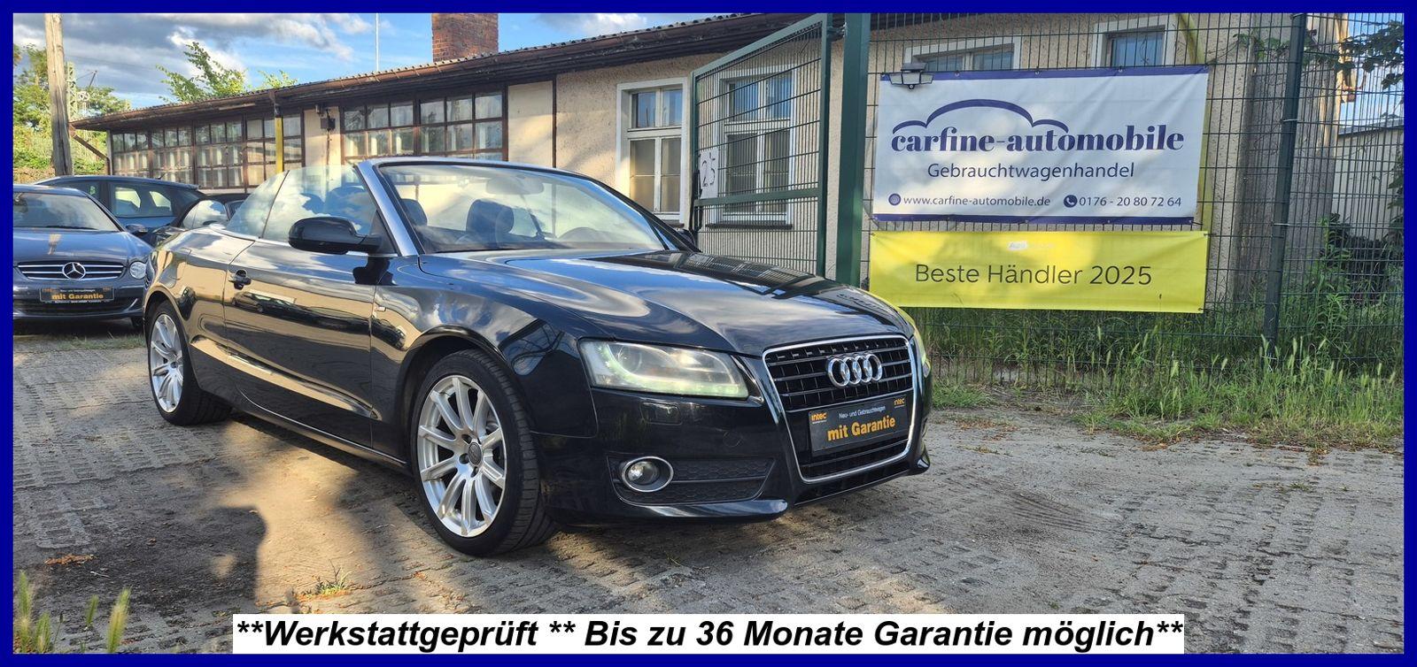 Audi A5 Cabrio 3.2 FSI quattro S-LINE HU:NEU+GARANTIE